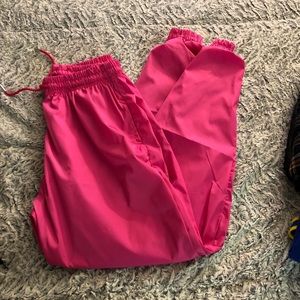 Pink Prettylittlething Windbreak Sweat Pants